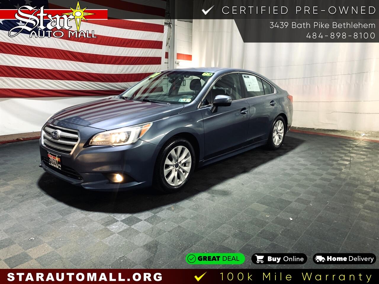 Used 2017 subaru legacy 2 5i premium for sale in bethlehem pa 18017
