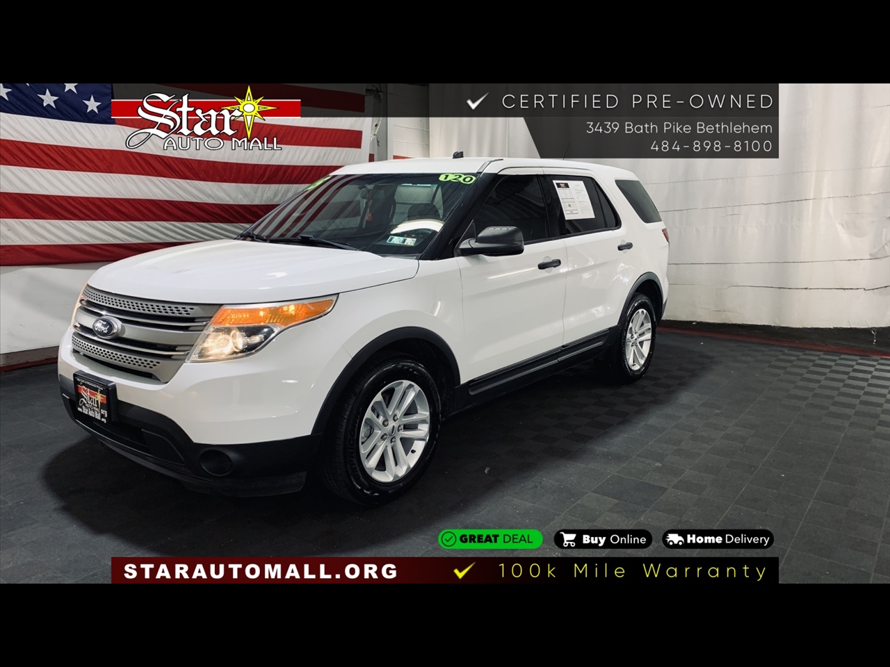 Used 2015 Ford Explorer 4WD 4dr Base for Sale in Bethlehem PA 18017