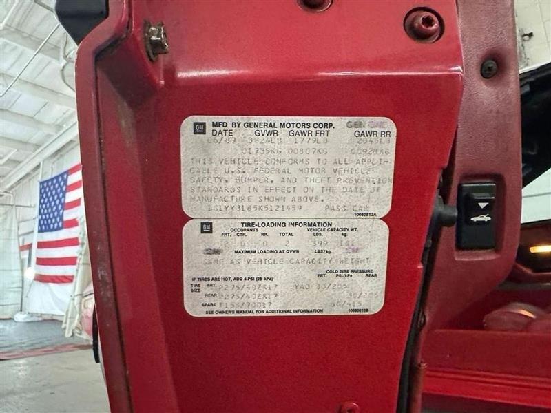 Chevrolet Corvette 2dr Convertible 1989