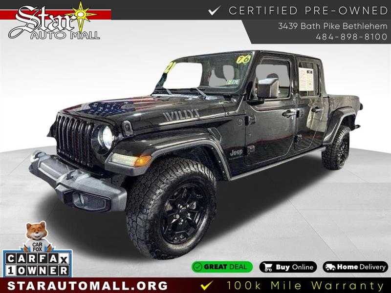 2021 Jeep Gladiator Willys 4x4