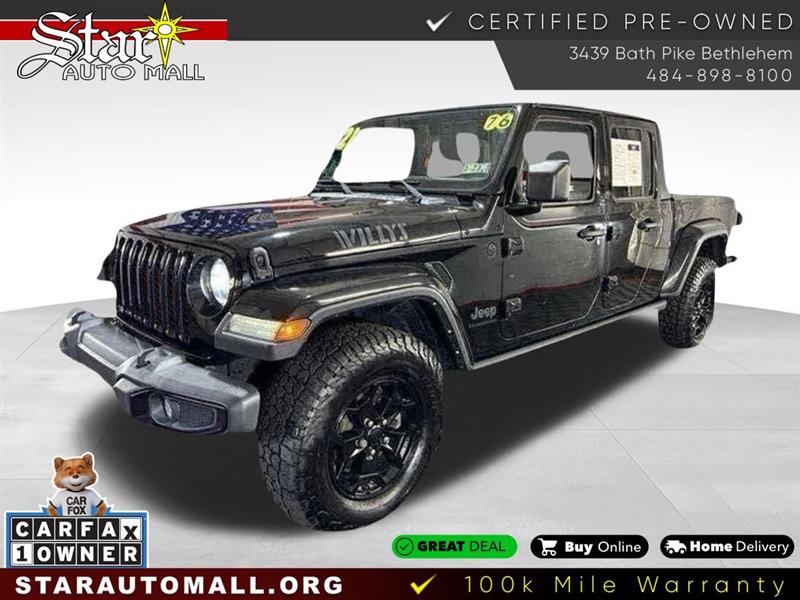 2021 Jeep Gladiator Willys 4x4