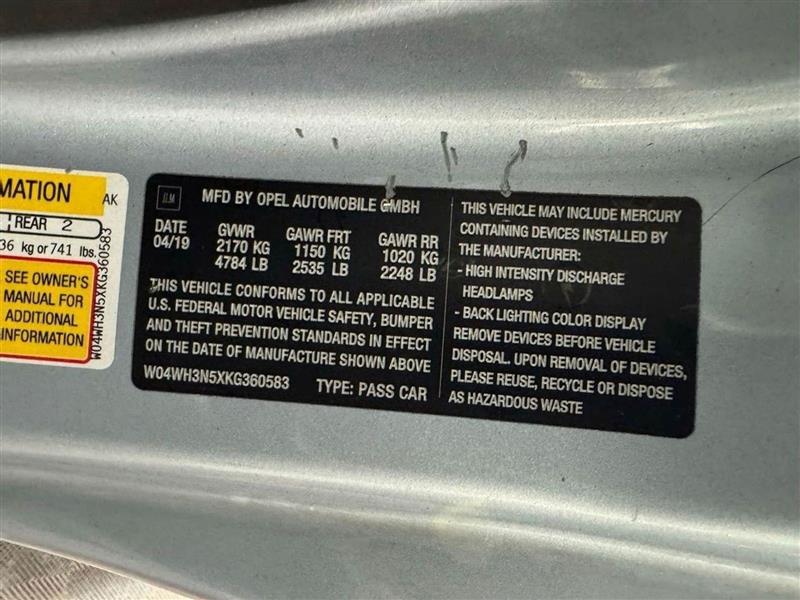 Buick Cascada 2dr Conv Premium 2019 Buick Cascada 2dr Conv Premium 2019