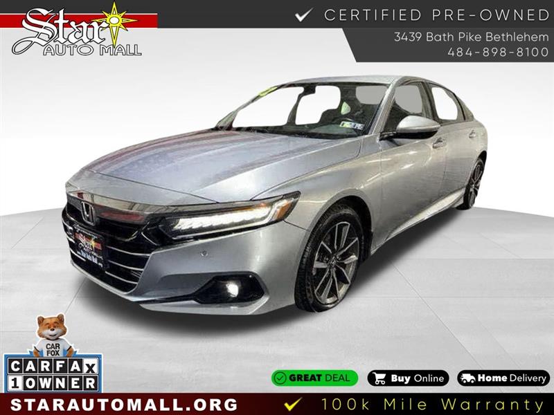 2022 Honda Accord Sedan EX-L 1.5T CVT