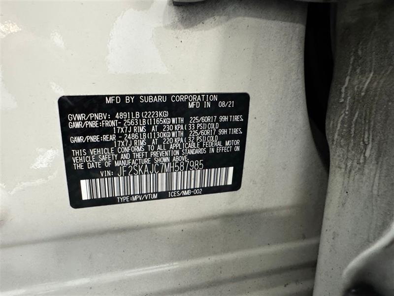 Subaru Forester Premium CVT 2021