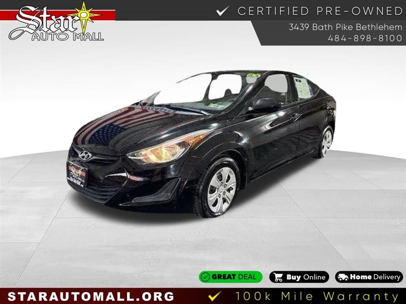 2016 Hyundai Elantra SE 6AT