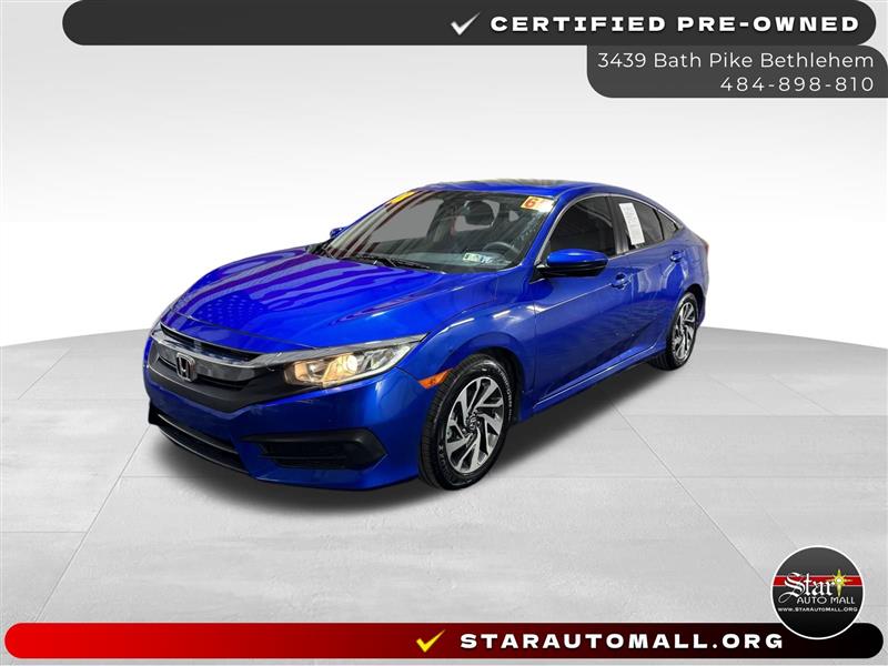 2018 Honda Civic EX Sedan CVT