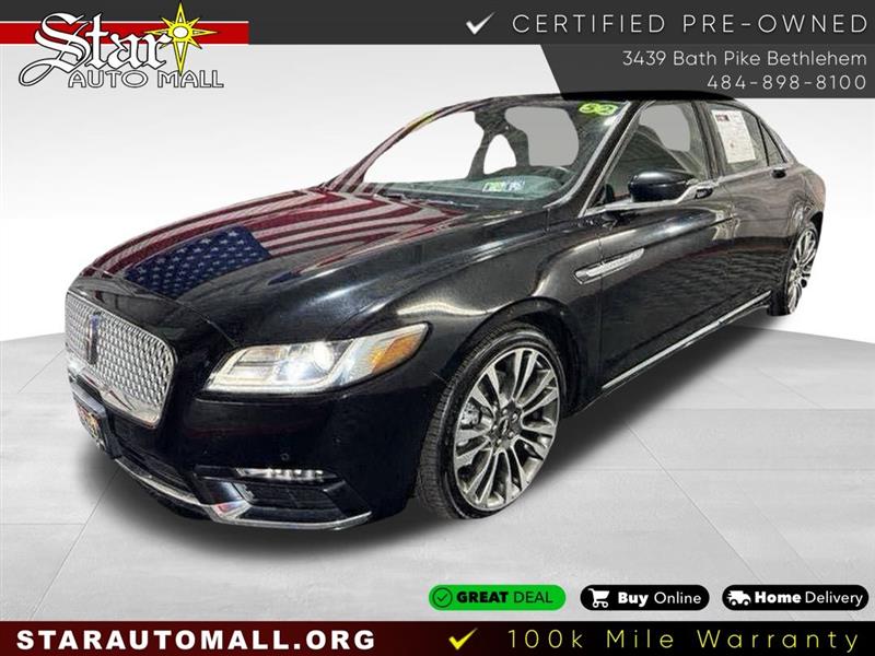 2017 Lincoln Continental Select AWD