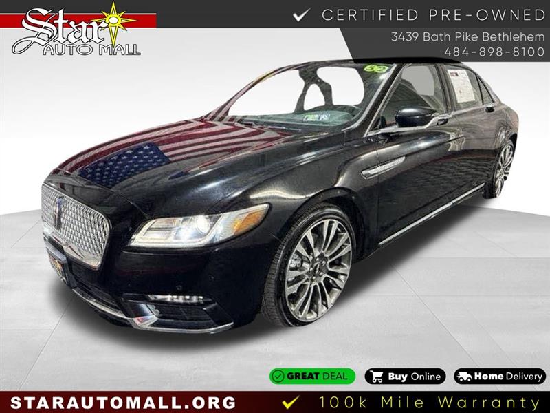 2017 Lincoln Continental Select AWD