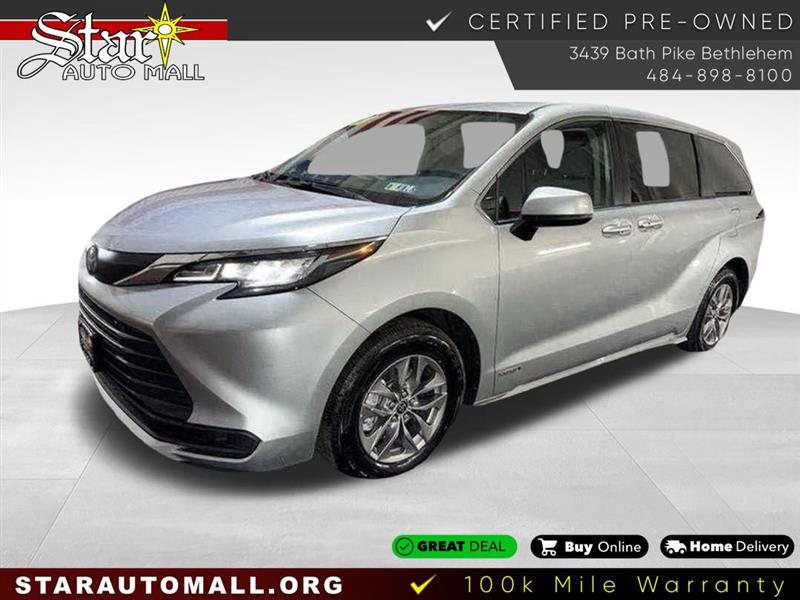 2021 Toyota Sienna LE 8-Passenger AWD
