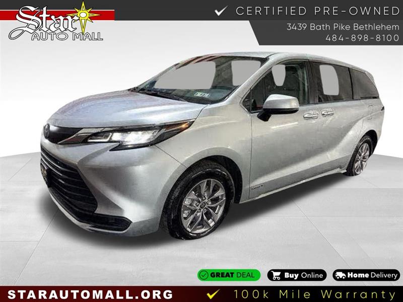 2021 Toyota Sienna LE 8-Passenger AWD