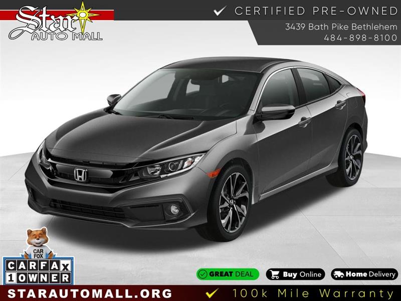 2019 Honda Civic EX Honda Sensing Sedan CVT