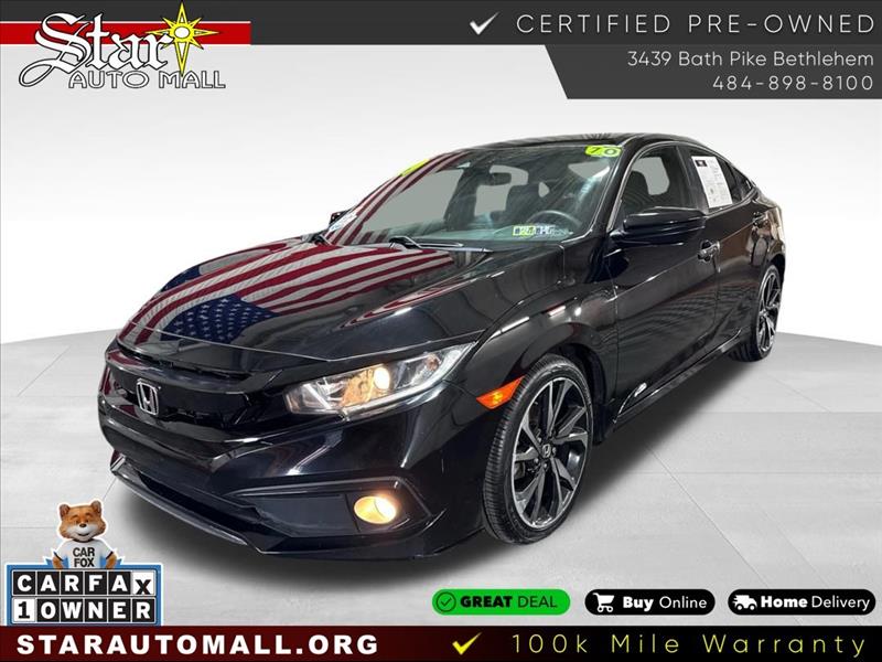 2019 Honda Civic EX Honda Sensing Sedan CVT