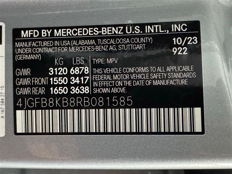 Mercedes-Benz GLE-Class AMG63 S 4MATIC 2024