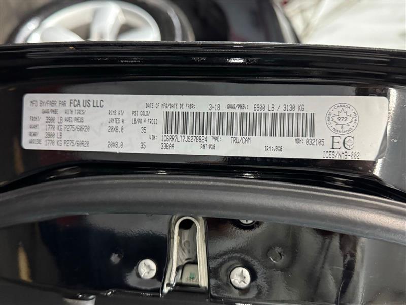 RAM 1500 SLT Crew Cab SWB 4WD 2018