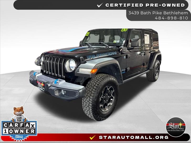 2021 Jeep Wrangler 4xe Unlimited Rubicon