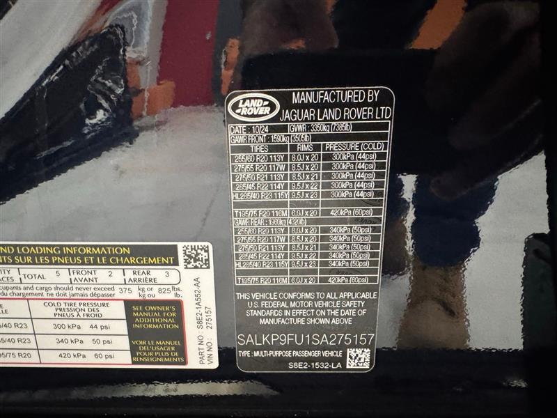 Land Rover Range Rover SE SWB 5 2025