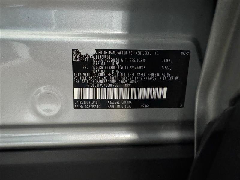 Toyota RAV4 Hybrid XLE Premium 2022