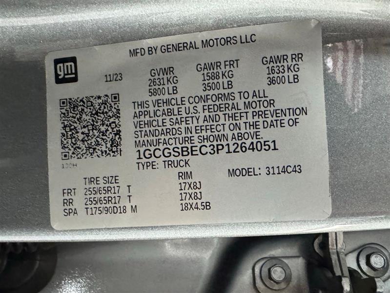 Chevrolet Colorado Work Truck Crew Cab 2WD 2023