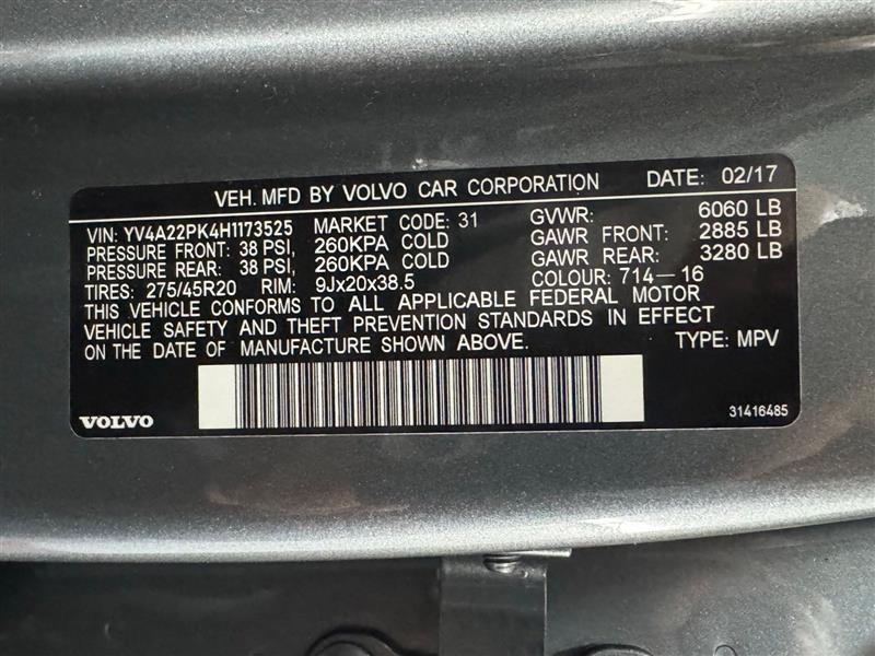 Volvo XC90 T6 Momentum AWD 2017