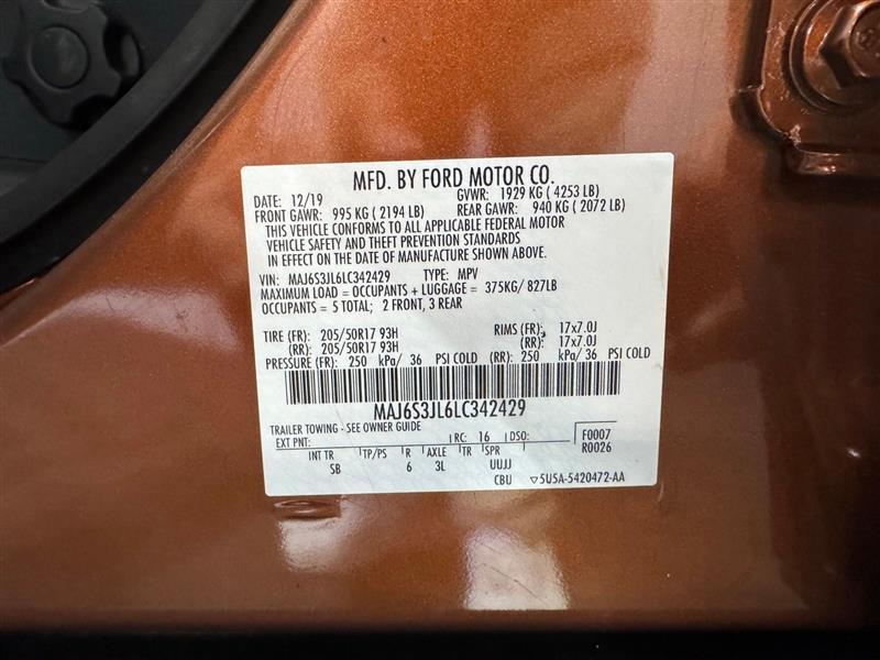 Ford EcoSport SES AWD 2020