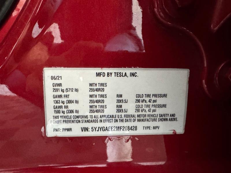 Tesla Model Y Long Range AWD 2021