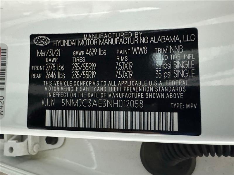 Hyundai Tucson SEL 2022