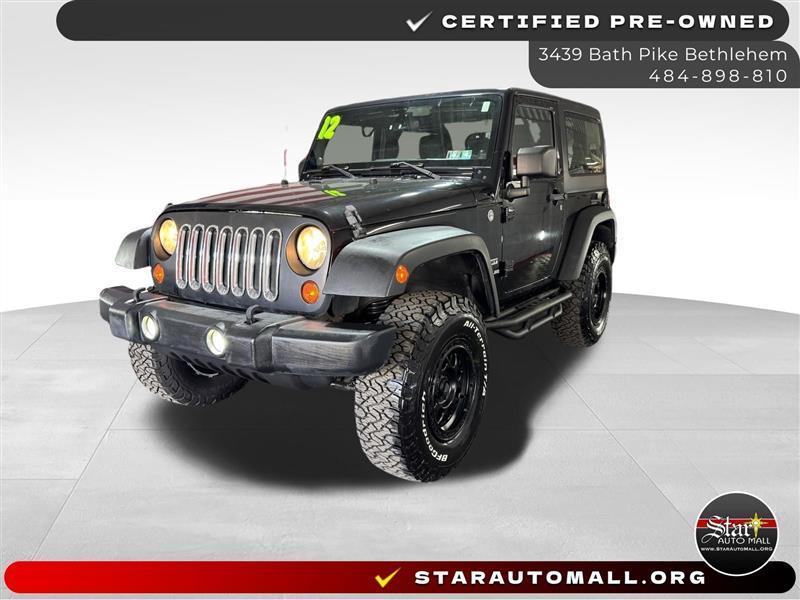 2012 Jeep Wrangler Sport 4WD