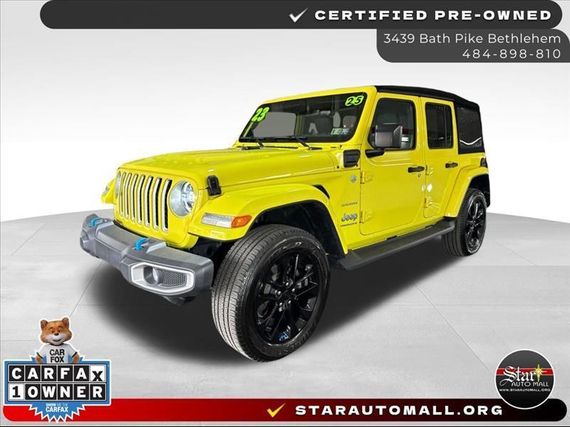 2023 Jeep Wrangler 4xe Unlimited Sahara