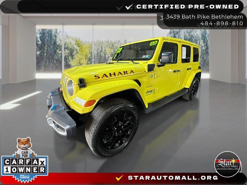 2023 Jeep Wrangler 4xe Unlimited Sahara