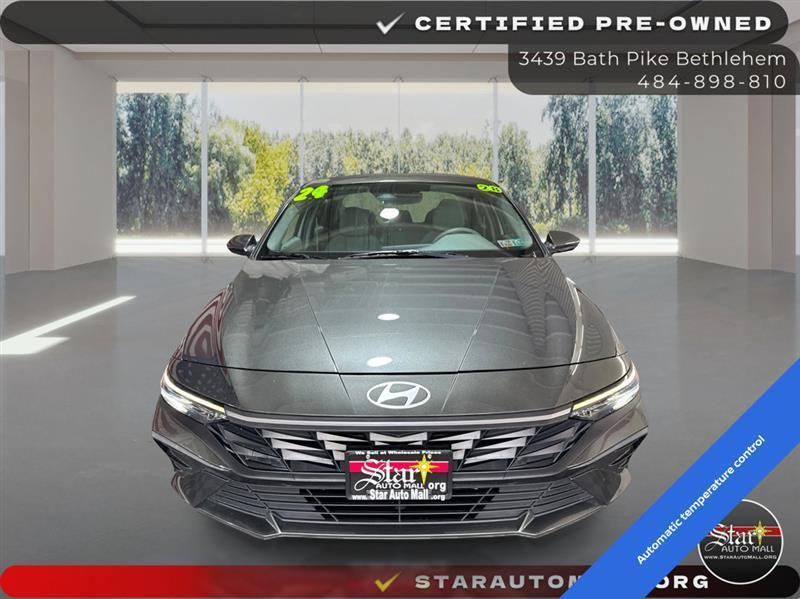Hyundai Elantra Blue Hybrid 2024