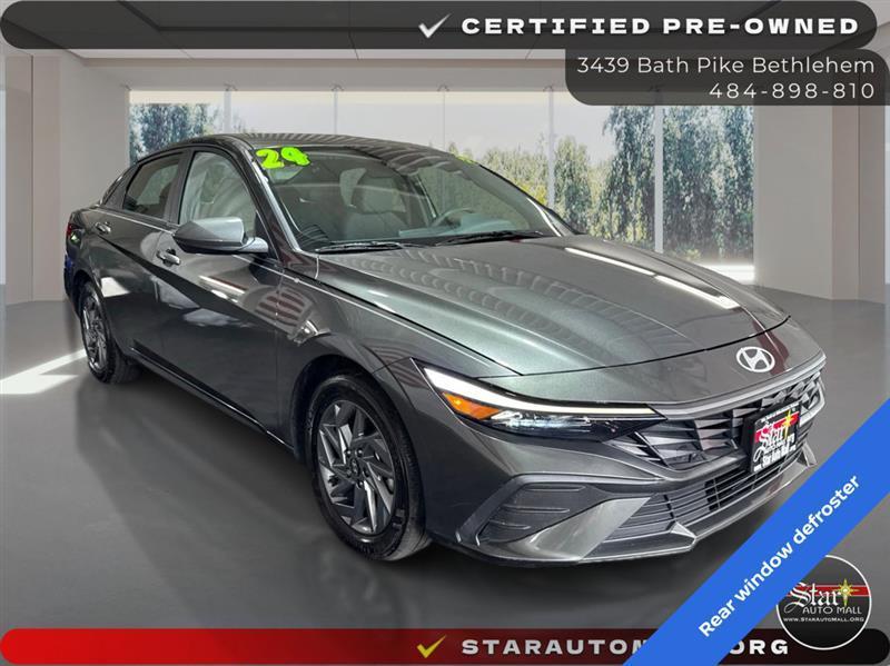 Hyundai Elantra Blue Hybrid 2024