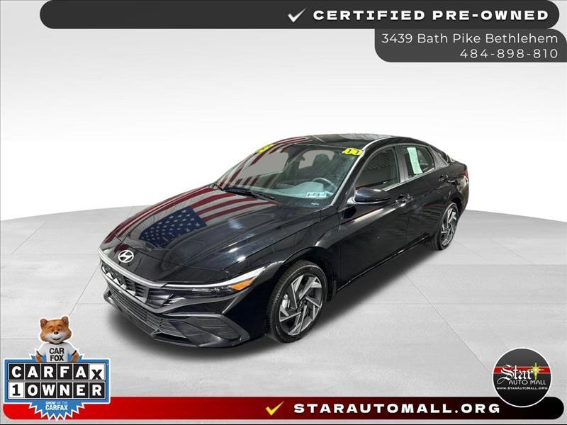 2025 Hyundai Elantra Hybrid Blue