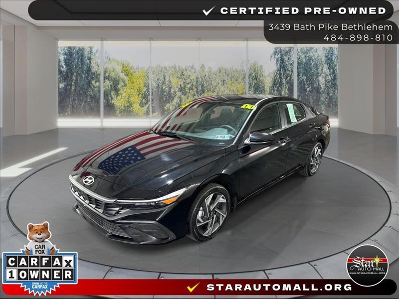 2025 Hyundai Elantra Hybrid Blue