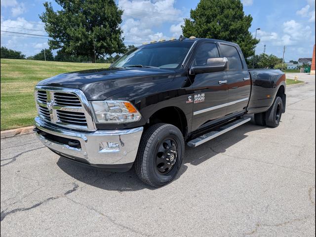 Black 2017 RAM 3500 Pickup Truck Four-Wheel Drive Automatic