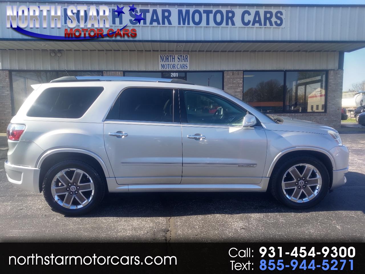 Used 2012 GMC Acadia FWD 4dr Denali for Sale in Tullahoma TN 37388