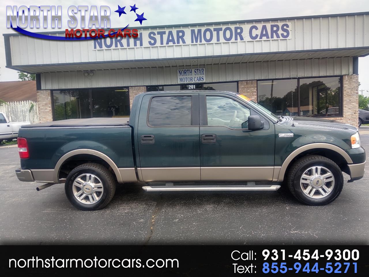 Used 2005 Ford F150 SuperCrew 139" Lariat for Sale in Tullahoma TN