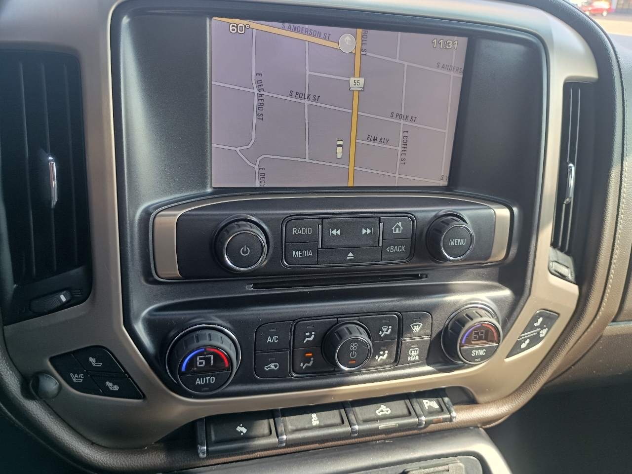 GMC Sierra 1500 4WD Crew Cab 143.5" Denali 2014