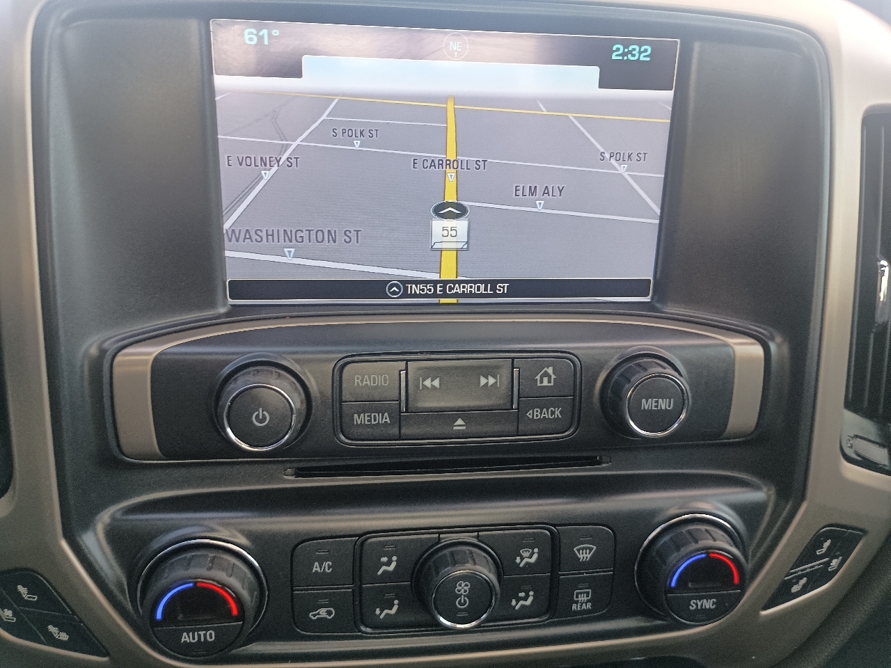 GMC Sierra 1500 4WD Crew Cab 143.5" Denali 2017