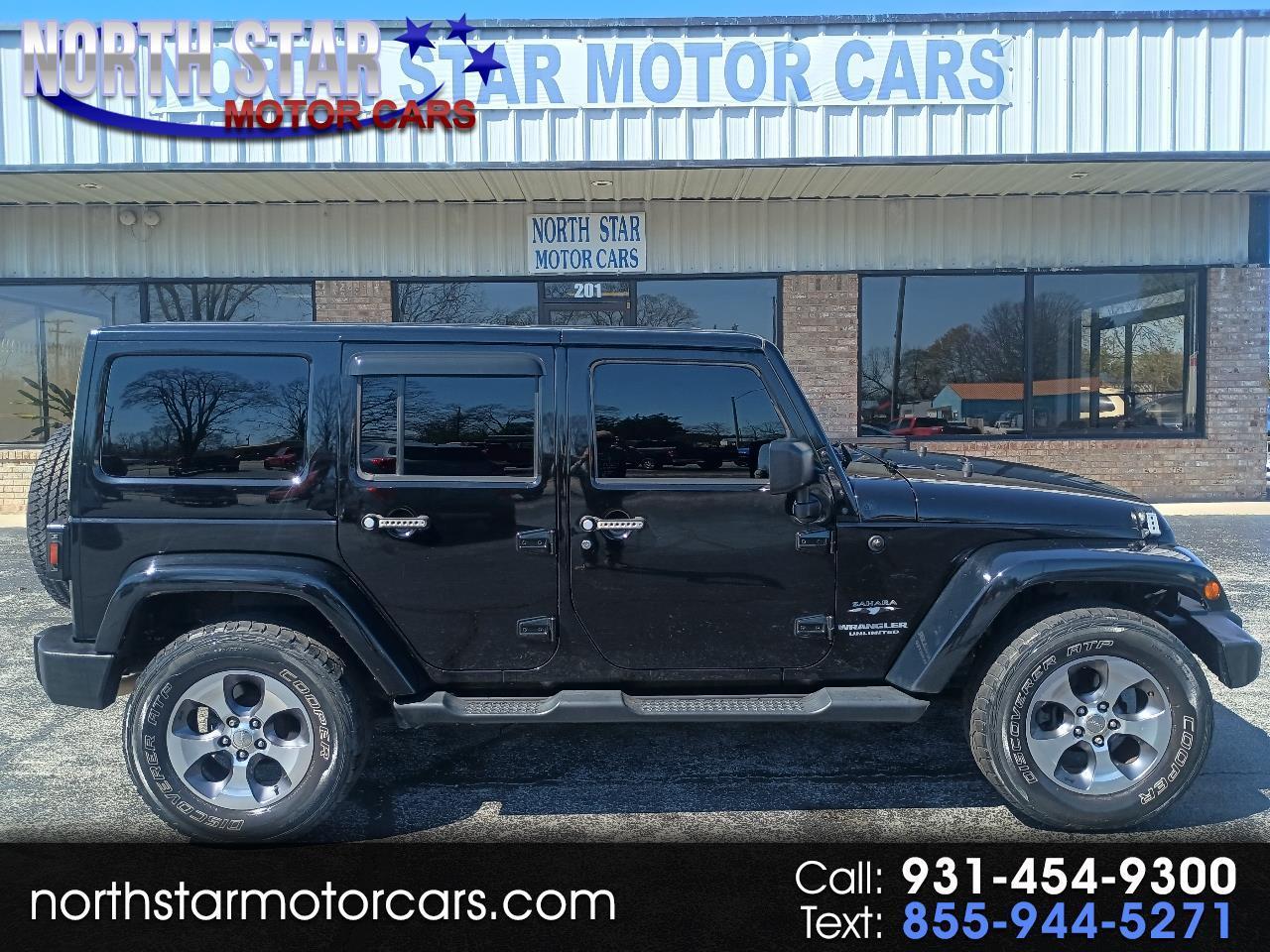 2016 Jeep Wrangler Unlimited 4WD 4dr Sahara