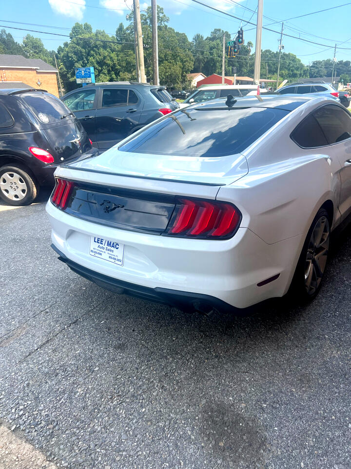 Ford Mustang EcoBoost Fastback 2021 Ford Mustang EcoBoost Fastback 2021