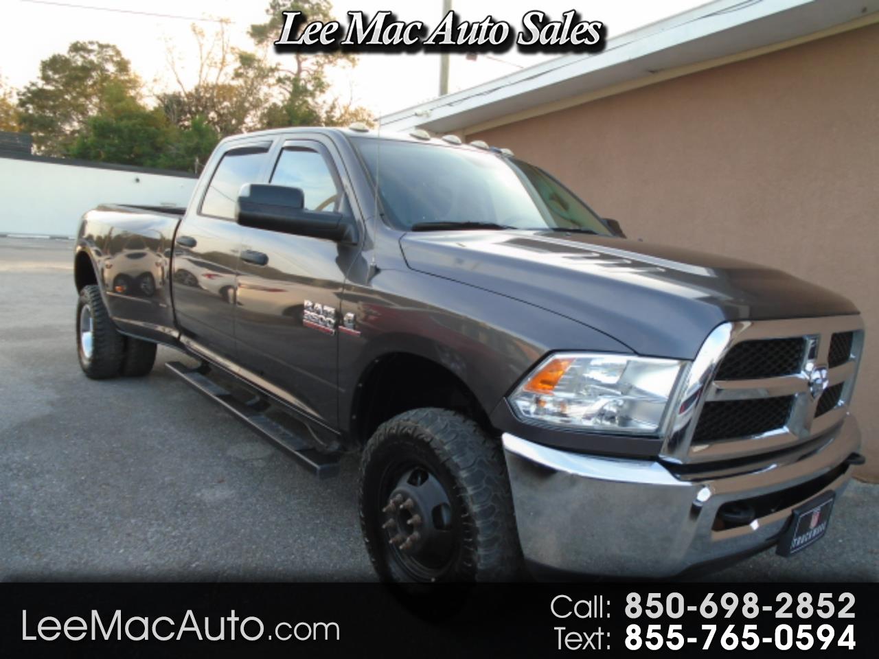 2018 RAM 3500 Tradesman 4x4 Crew Cab 8' Box