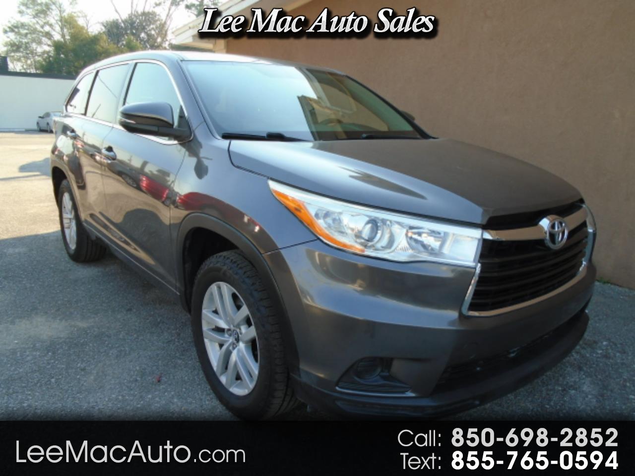 Toyota Highlander FWD 4dr I4 LE (Natl) 2016