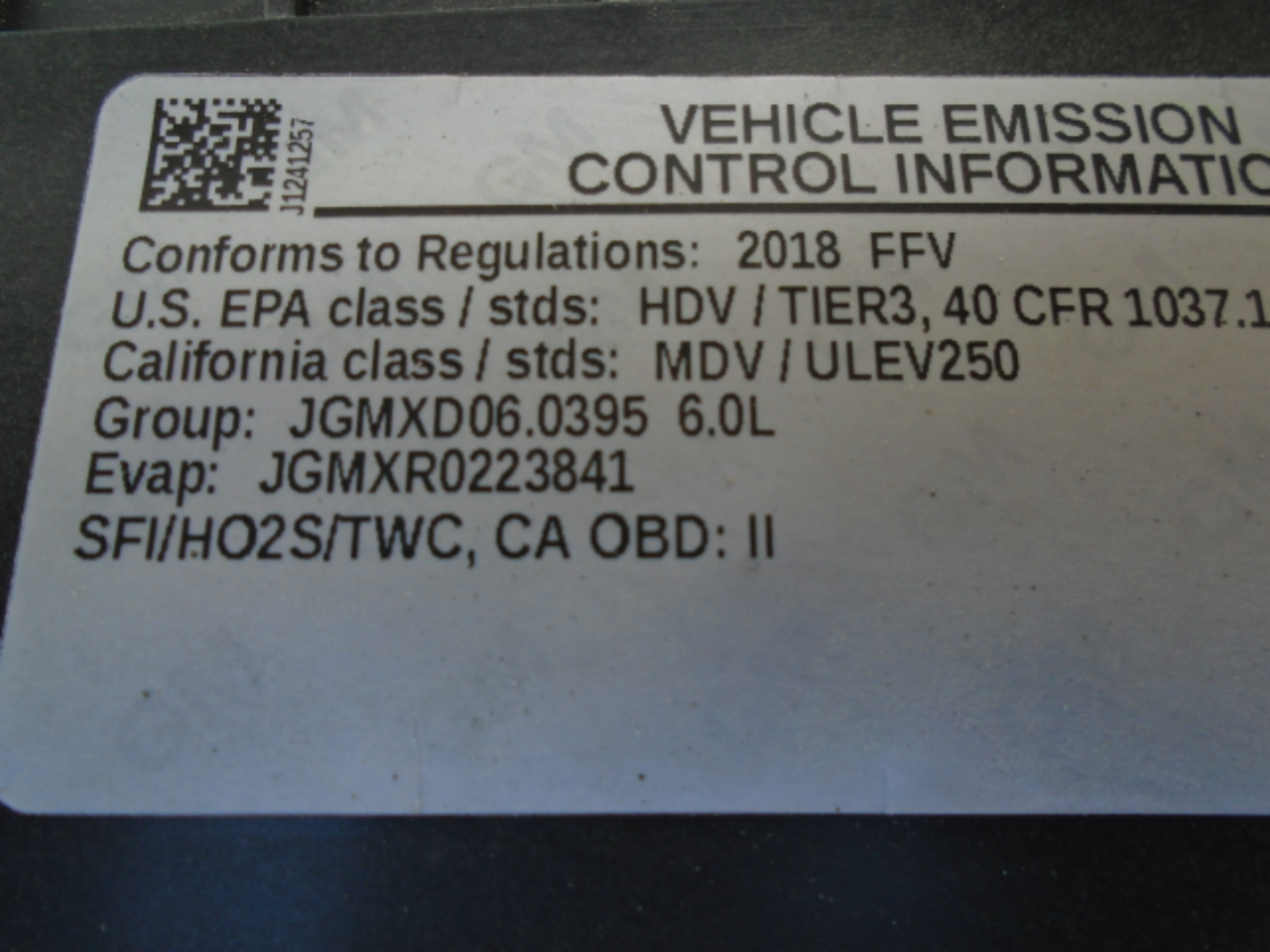 Chevrolet Express Cargo Van RWD 2500 135" 2018