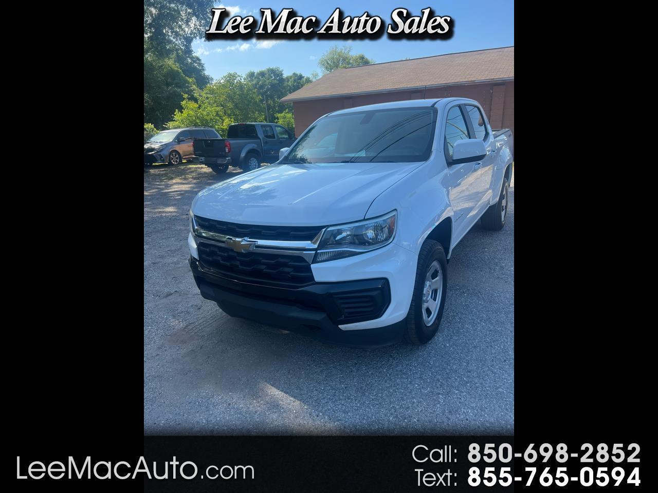 2021 Chevrolet Colorado 4WD Crew Cab 128" Work Truck