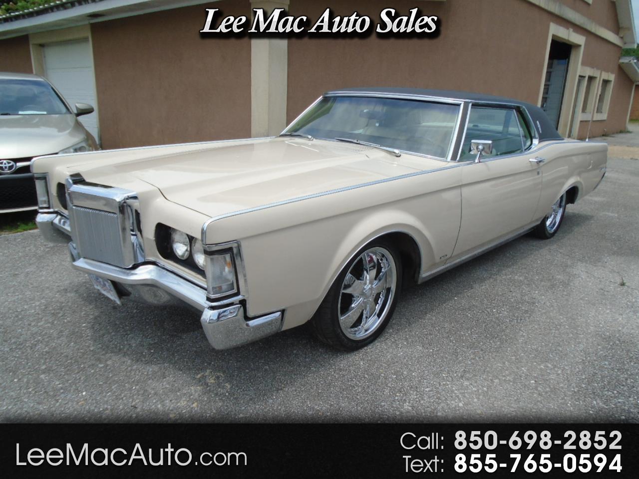 1969 Lincoln Continental Mark III leather
