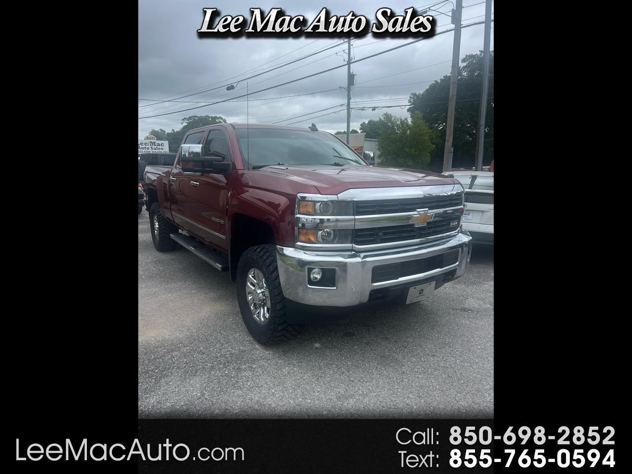 2015 Chevrolet Silverado 3500HD Built After Aug 14 4WD Crew Cab 153.7" LTZ