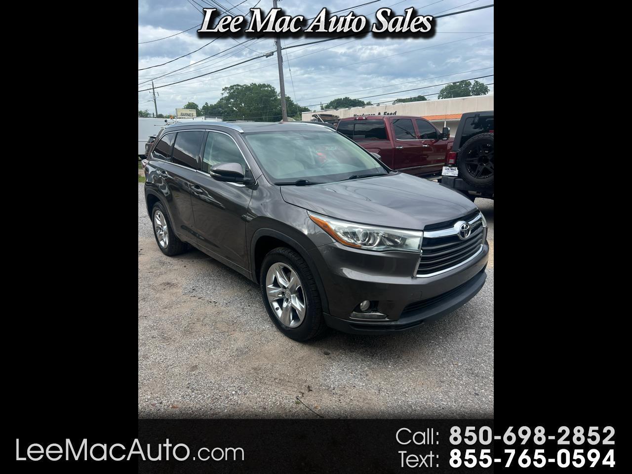 Toyota Highlander FWD 4dr V6 Limited (Natl) 2015