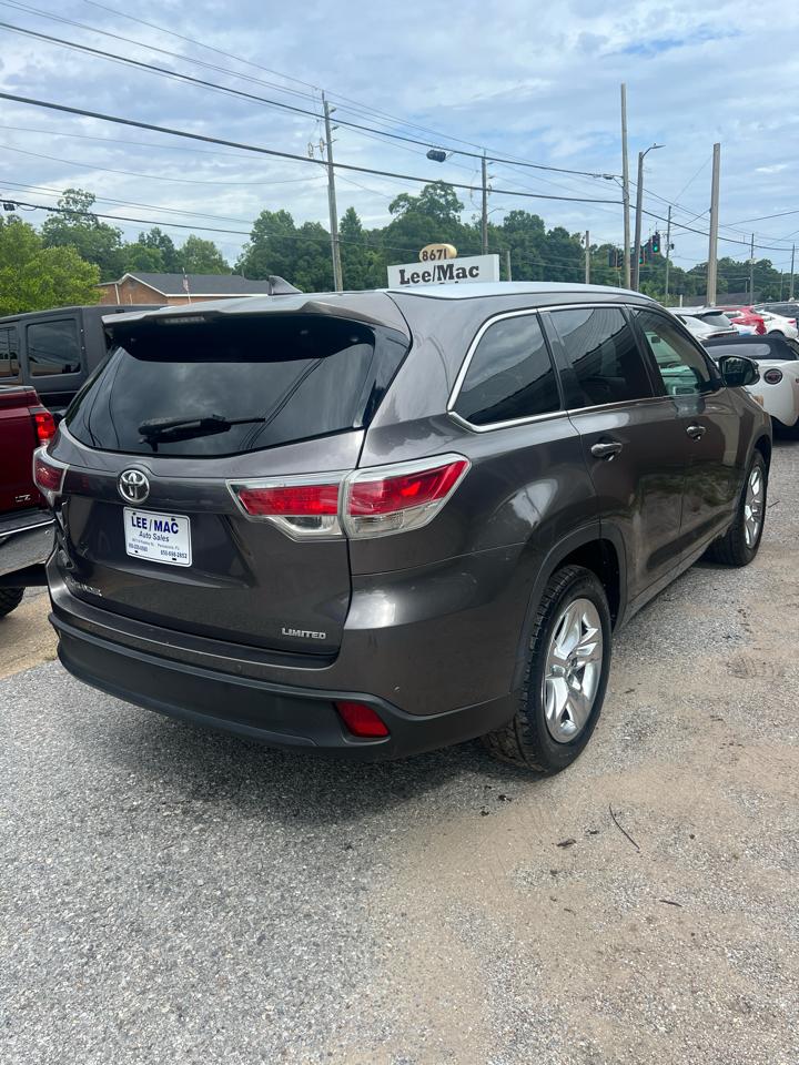 Toyota Highlander FWD 4dr V6 Limited (Natl) 2015