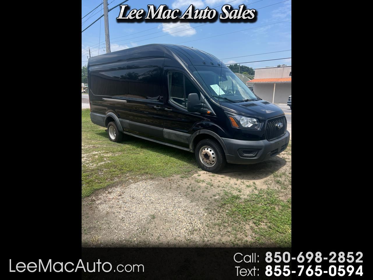 2023 Ford Transit Cargo Van T-350 HD 148" EL Hi Rf 9950 GVWR DRW RWD