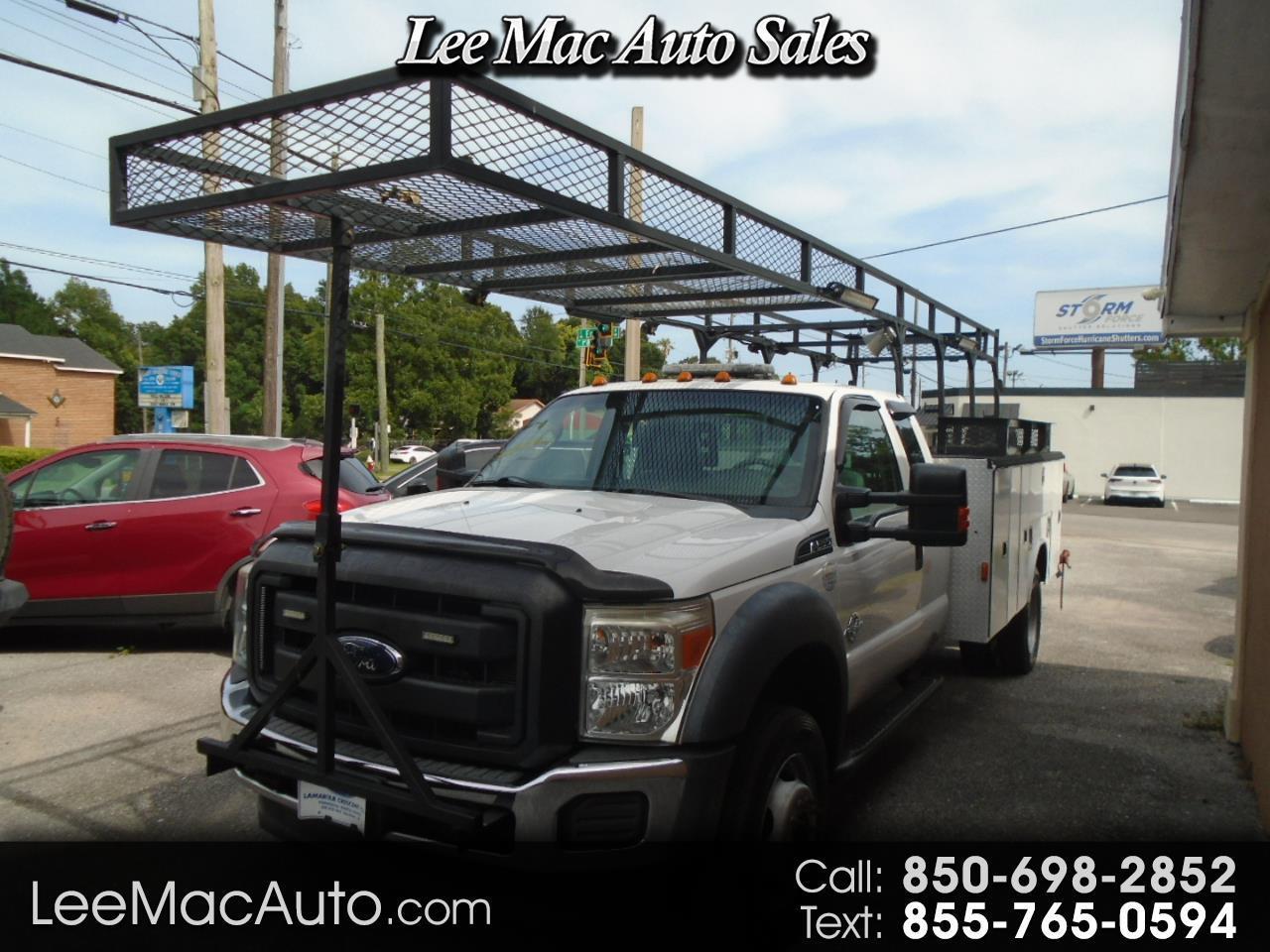 2016 Ford Super Duty F-550 DRW 4WD SuperCab 186" WB 84" CA XL